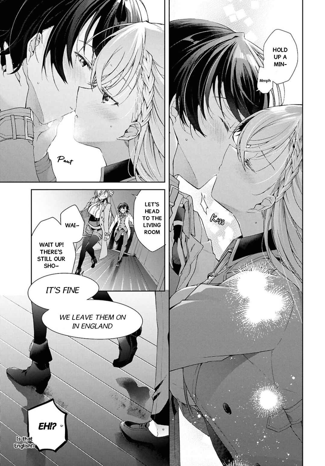Isshiki-san wa Koi wo Shiritai. Chapter 38.2 - Page 18