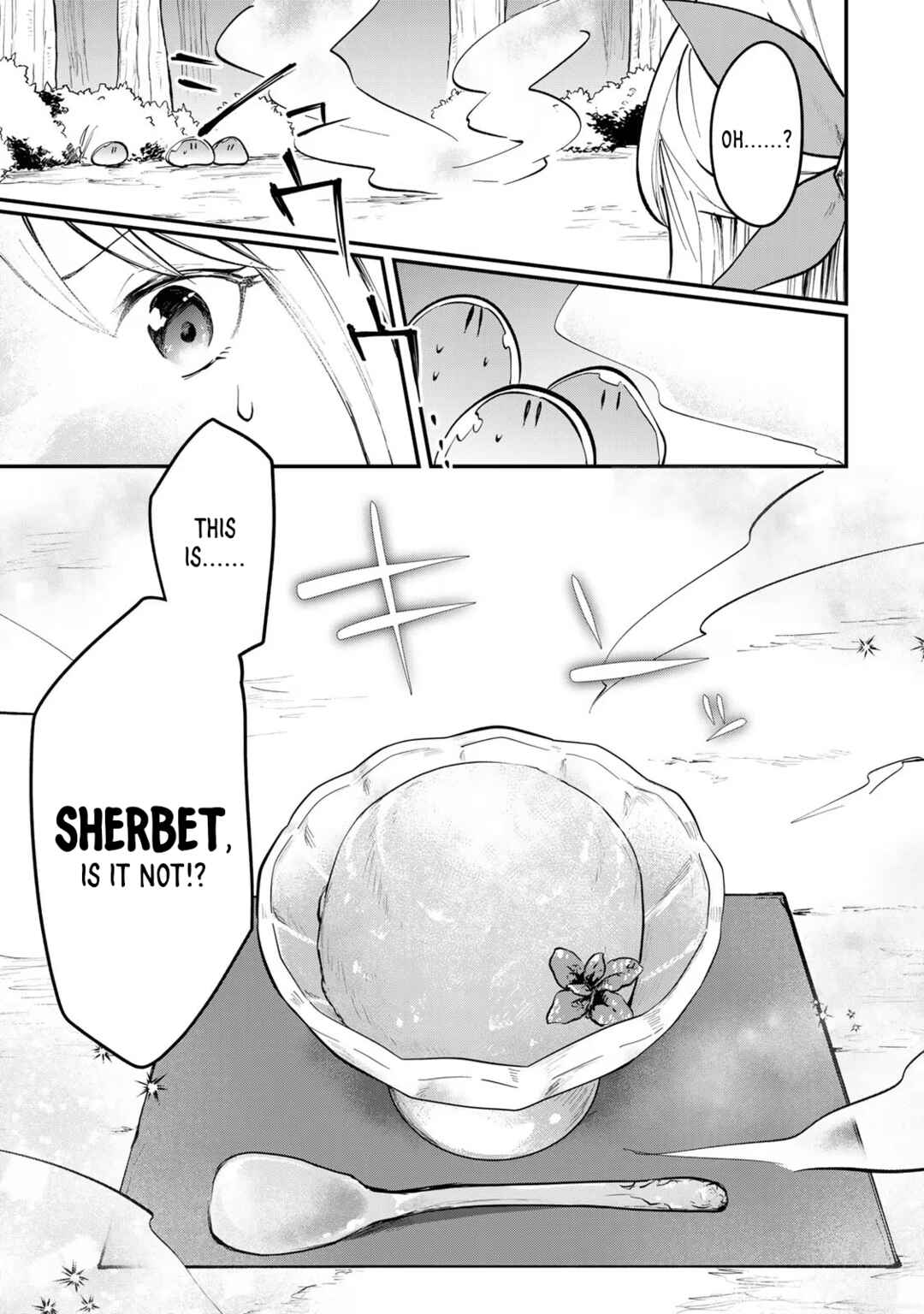 [Pakupaku desu wa] Tsuihou Sareta Ojou-sama no "Monster wo Taberu Hodo Tsuyoku Naru" Skill wa, 1-shoku de 1 Level Up Suru Zendai Mimon no Saikyou Skill deshita. 3-nichi de Jinrui Saikyou ni Narimashita wa! Chapter 1 - Page 12