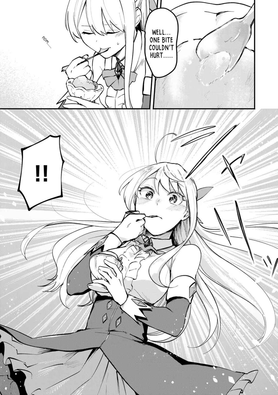 [Pakupaku desu wa] Tsuihou Sareta Ojou-sama no "Monster wo Taberu Hodo Tsuyoku Naru" Skill wa, 1-shoku de 1 Level Up Suru Zendai Mimon no Saikyou Skill deshita. 3-nichi de Jinrui Saikyou ni Narimashita wa! Chapter 1 - Page 14