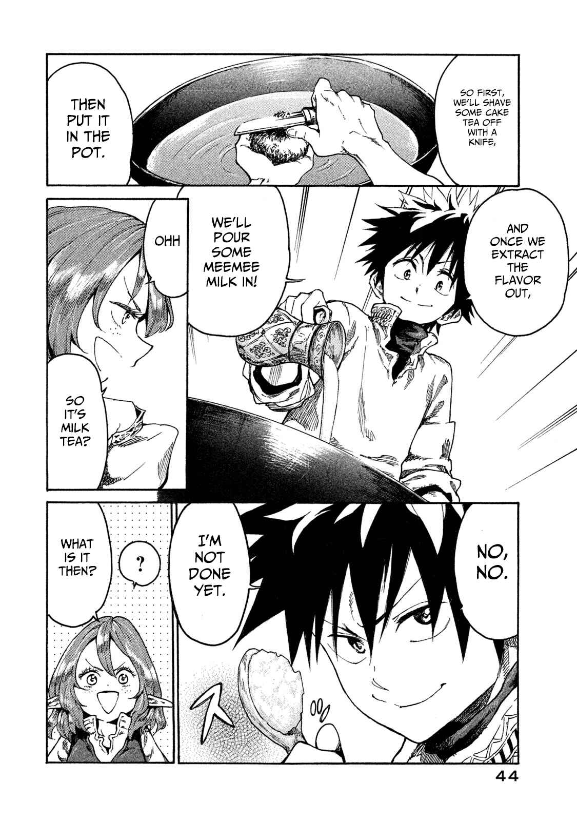 Mazumeshi Elf to Yuuboku gurashi Chapter 12 - Page 12