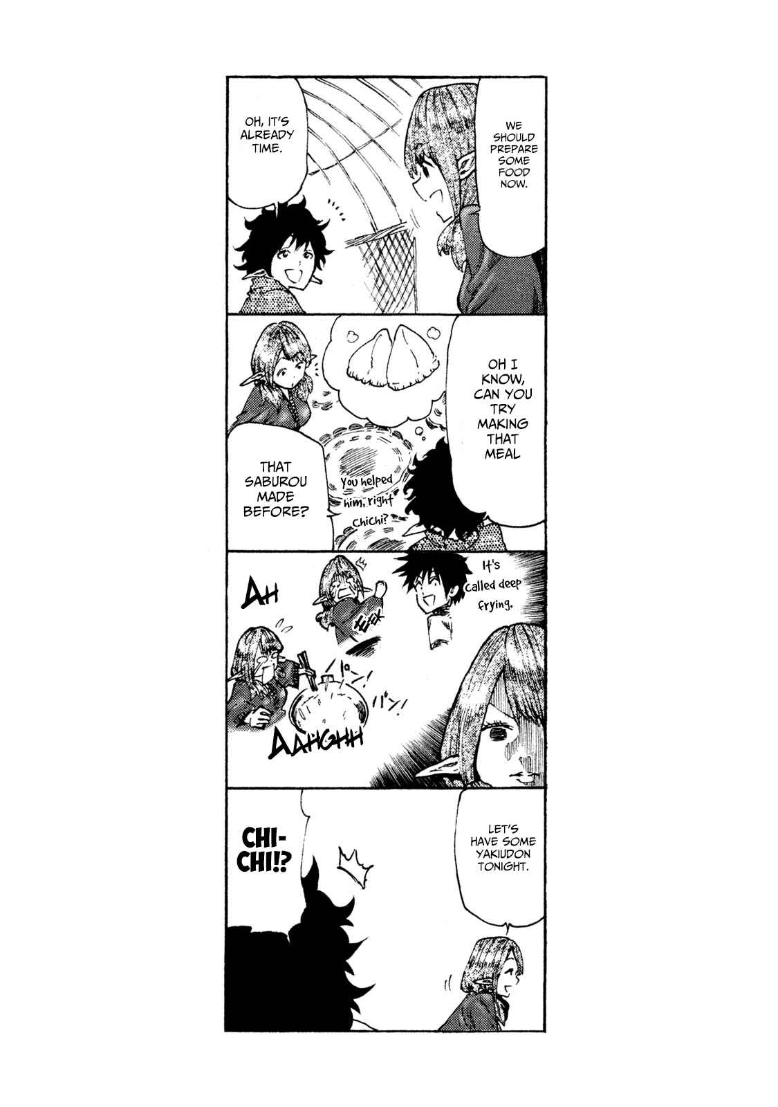 Mazumeshi Elf to Yuuboku gurashi Chapter 12 - Page 20
