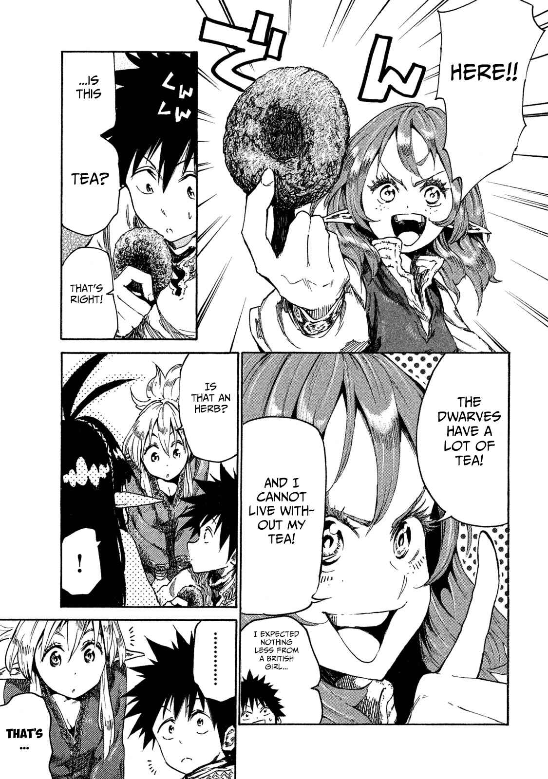 Mazumeshi Elf to Yuuboku gurashi Chapter 12 - Page 3