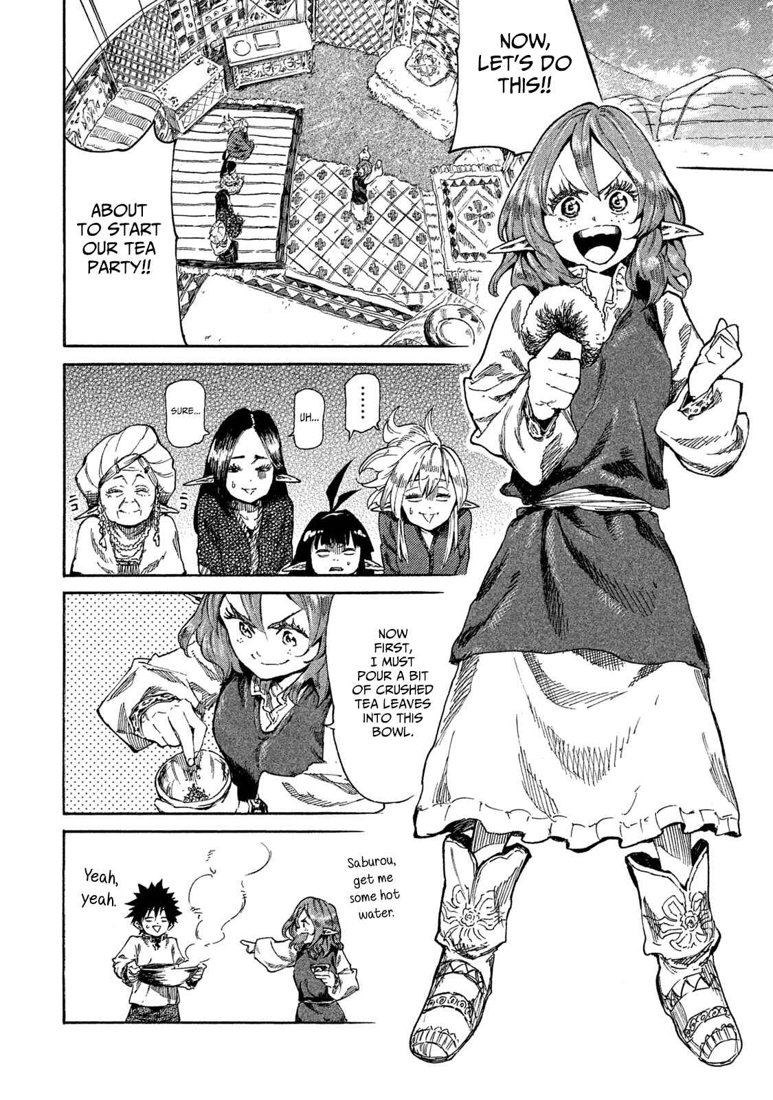 Mazumeshi Elf to Yuuboku gurashi Chapter 12 - Page 6