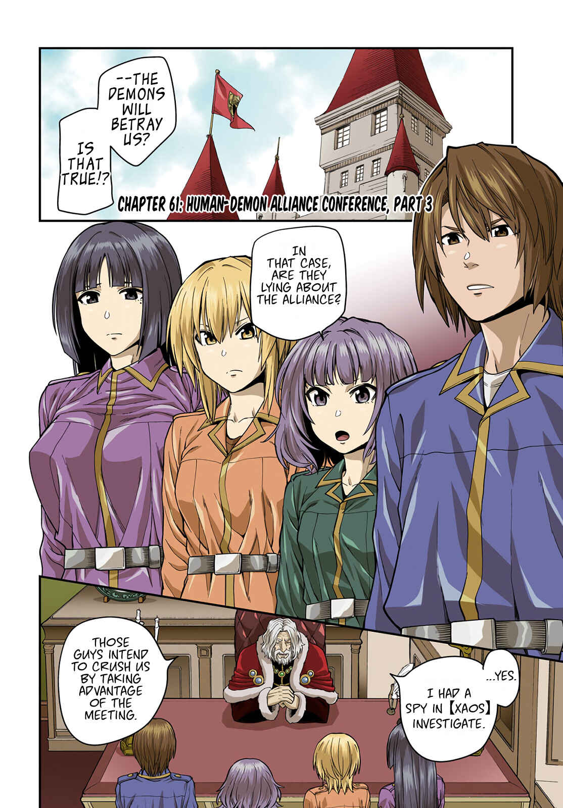 Konjiki no Word Master: Yuusha Yonin ni Makikomareta Unique Cheat Chapter 61 - Page 2