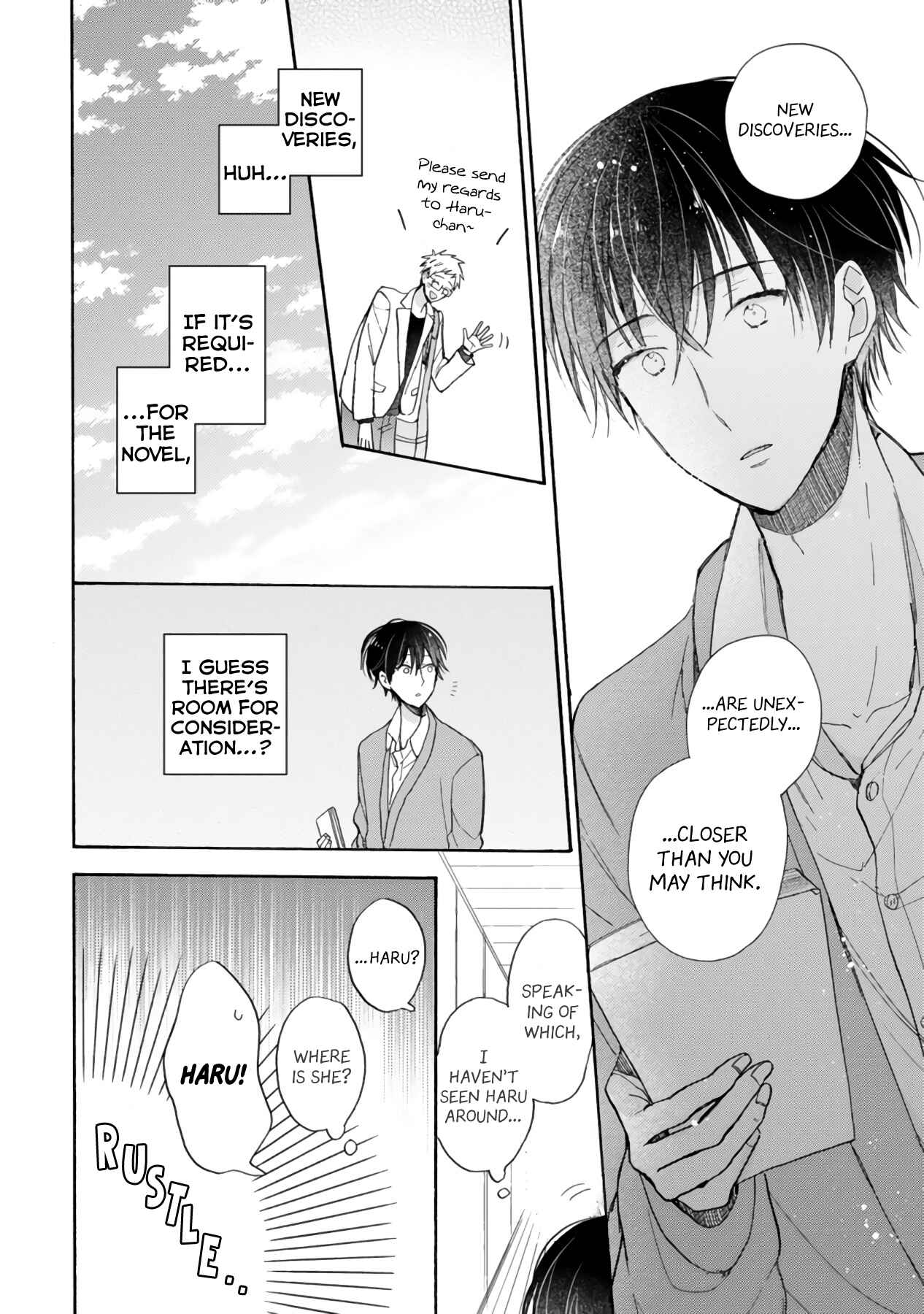 Doukyonin wa Hiza, Tokidoki, Atama no Ue. Chapter 16.1 - Page 35
