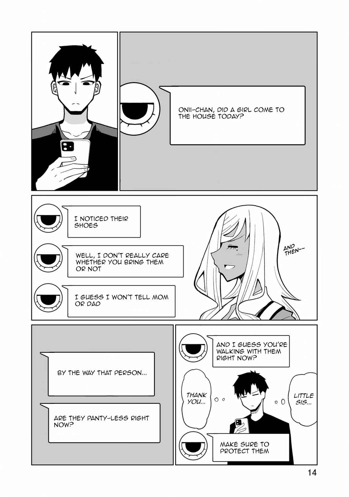 Tedama ni Toritai Kurokiya-san Chapter 32 - Page 14