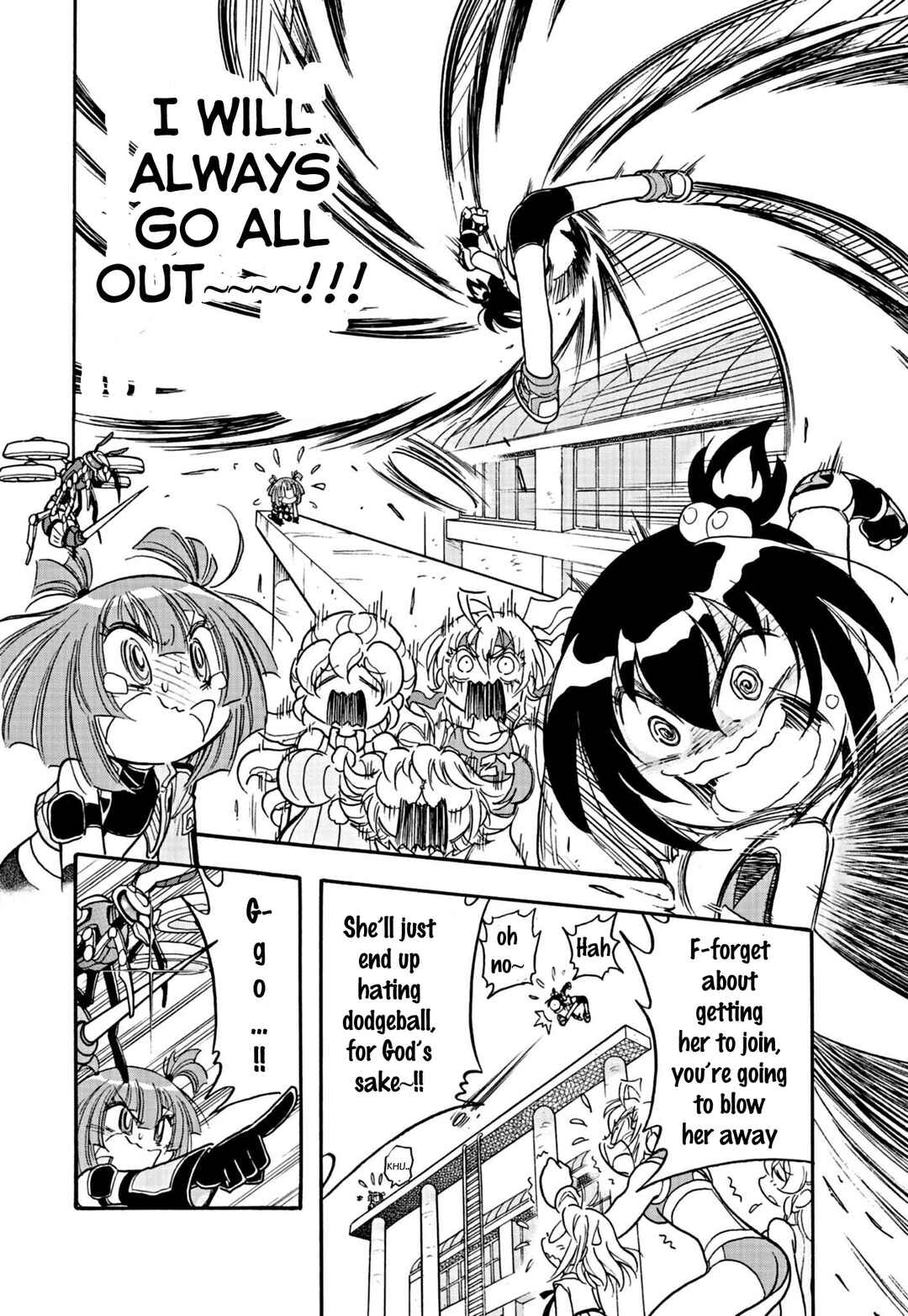 Flaming Fightball Girl Dodge Danko Chapter 5 - Page 4