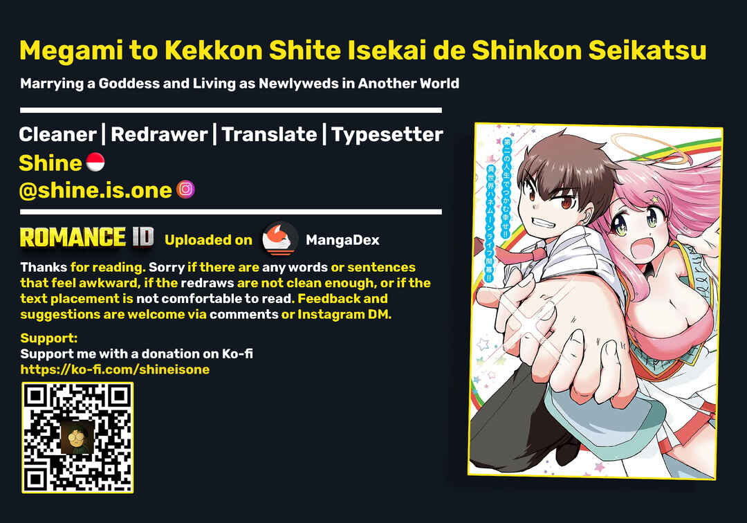 Megami to Kekkon Shite Isekai de Shinkon Seikatsu Chapter 2 - Page 31