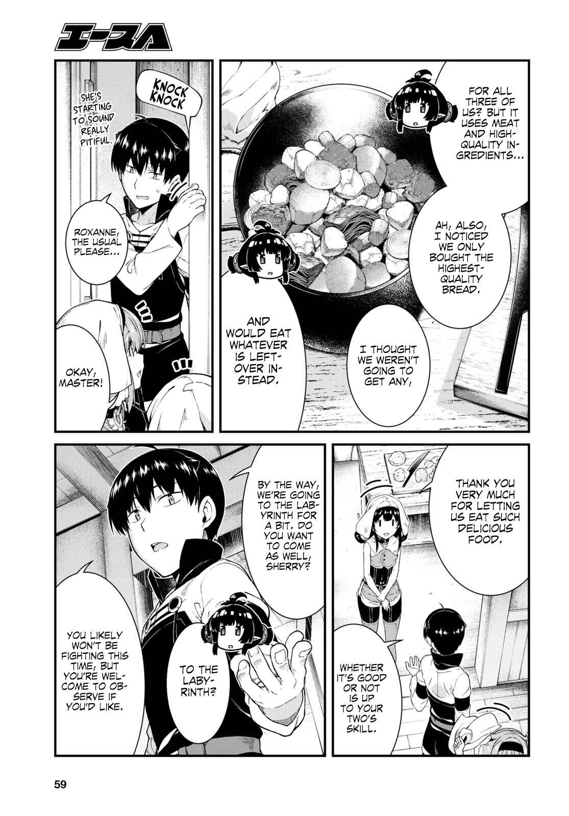 Isekai Meikyuu de Harem o Chapter 40 - Page 5