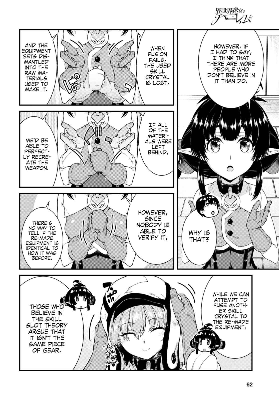 Isekai Meikyuu de Harem o Chapter 40 - Page 8