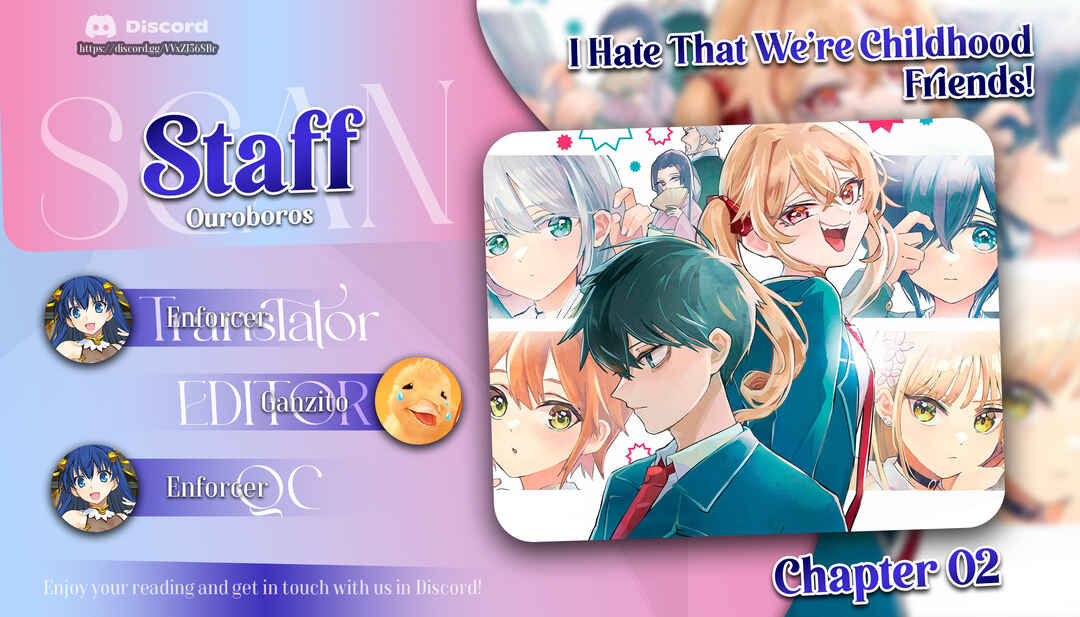 Anta to Osananajimi tte dake demo Iya nanoni!: Zekkou kara Hajimaru S-kyuu Bishoujo to no Gakuen Nariagari Seikatsu Chapter 2 - Page 1