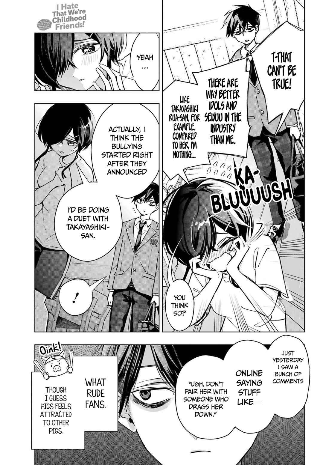 Anta to Osananajimi tte dake demo Iya nanoni!: Zekkou kara Hajimaru S-kyuu Bishoujo to no Gakuen Nariagari Seikatsu Chapter 2 - Page 12