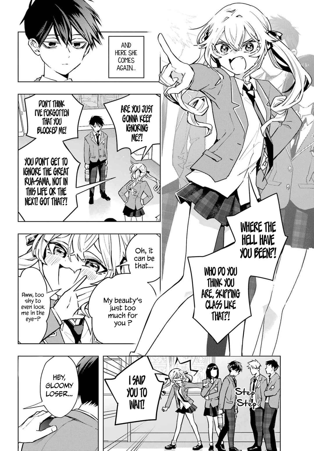 Anta to Osananajimi tte dake demo Iya nanoni!: Zekkou kara Hajimaru S-kyuu Bishoujo to no Gakuen Nariagari Seikatsu Chapter 2 - Page 19