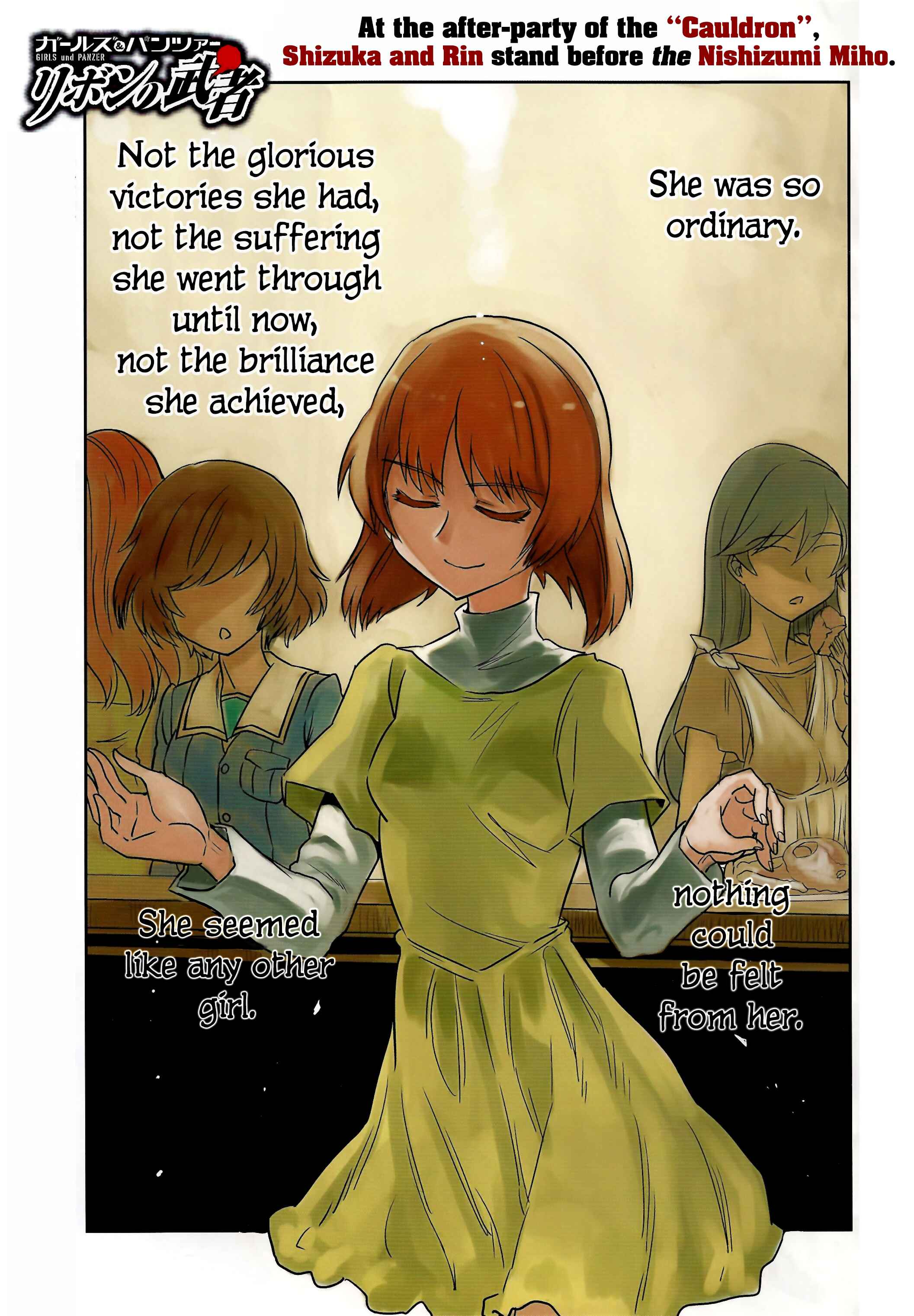 Girls und Panzer: Ribbon no Musha Chapter 45 - Page 1