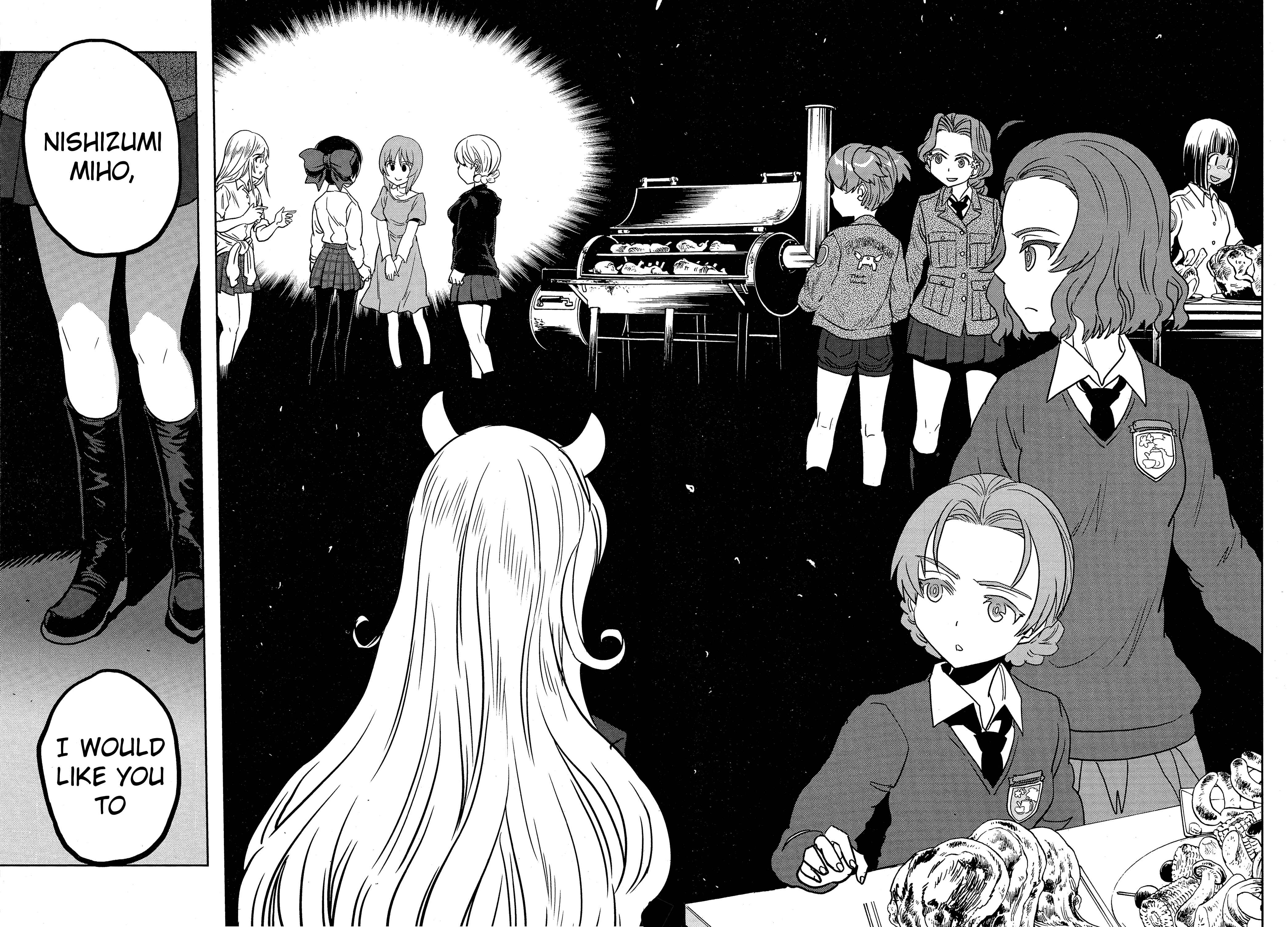 Girls und Panzer: Ribbon no Musha Chapter 45 - Page 23