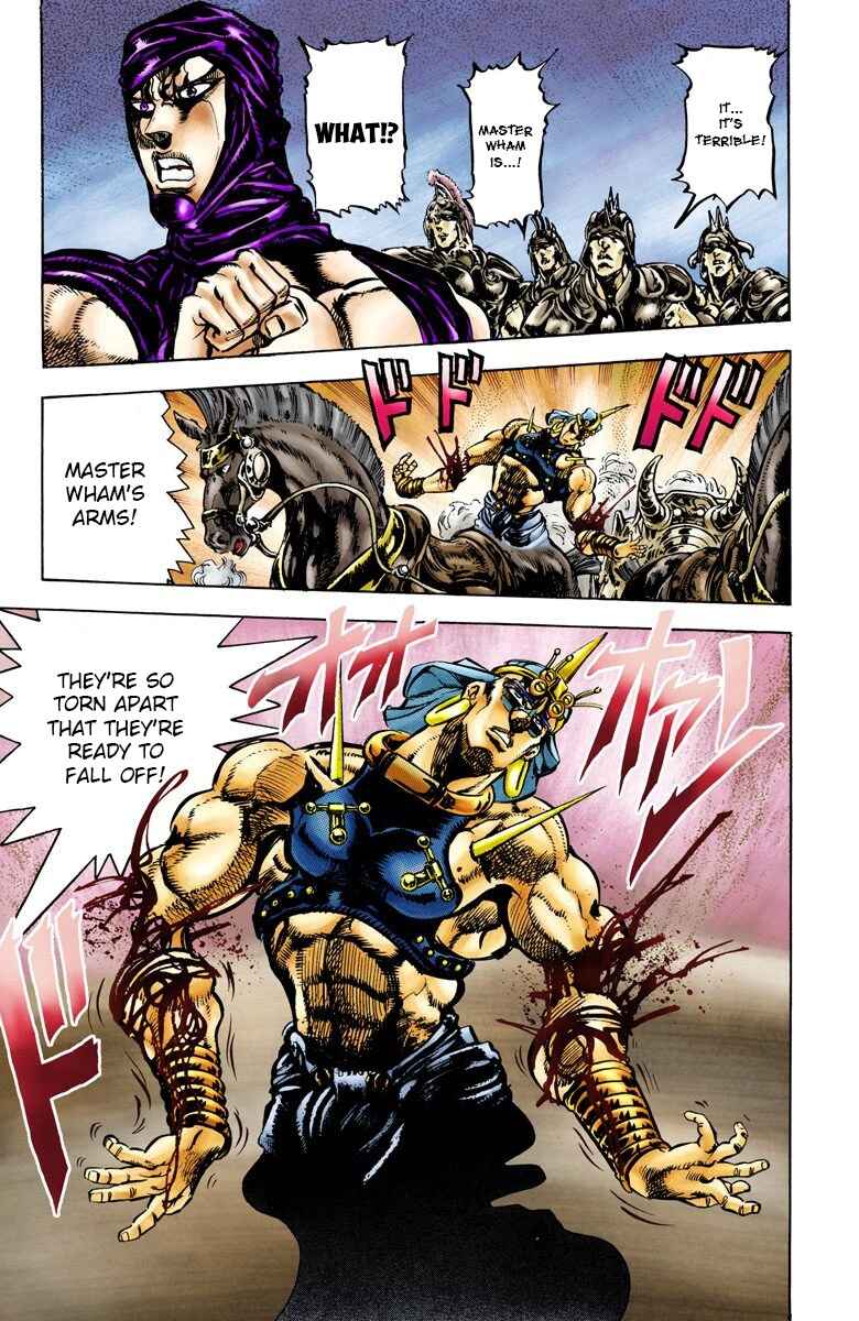 JoJo no Kimyou na Bouken: Part 2 - Sentou Chouryuu Color-ban Chapter 56 - Page 13