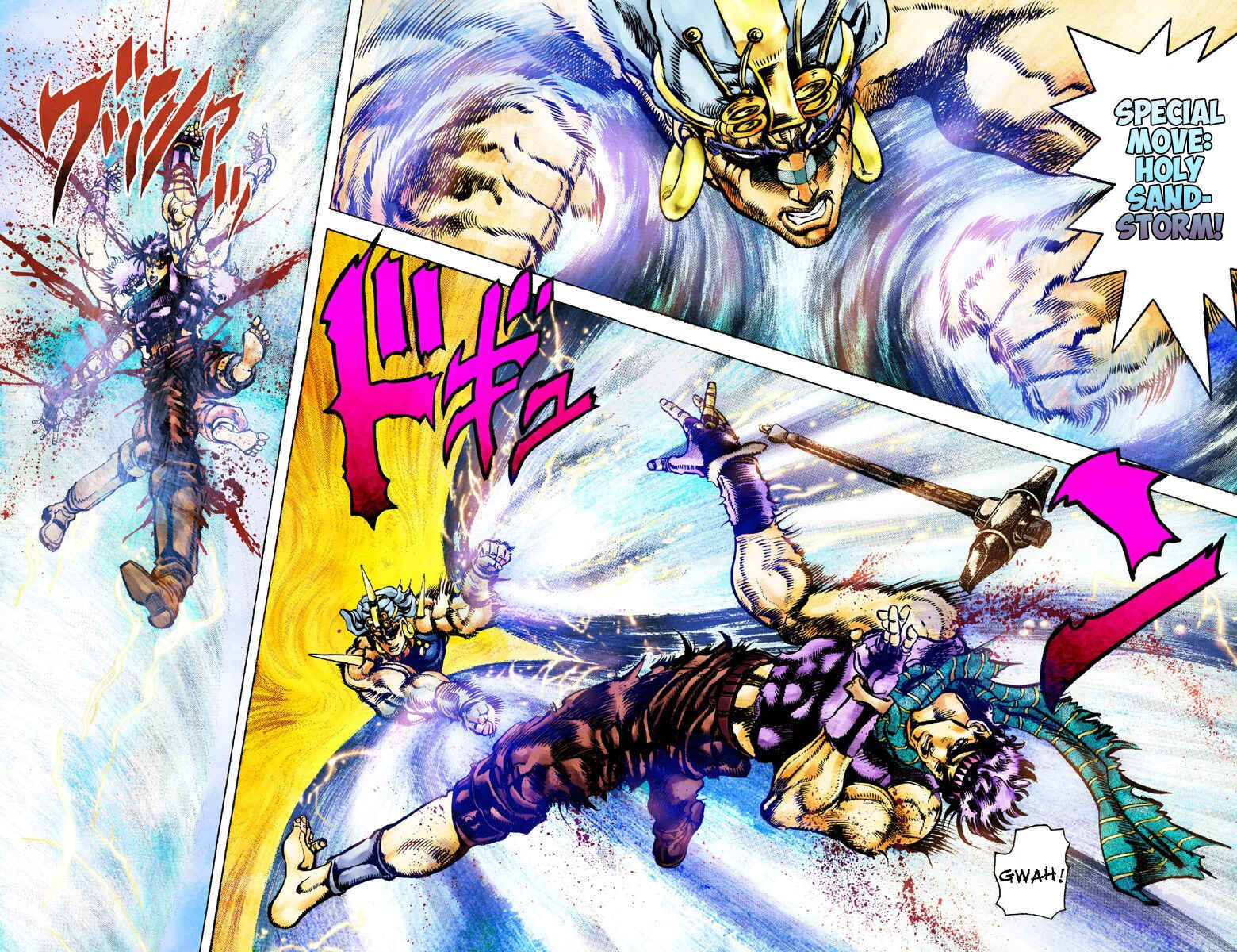 JoJo no Kimyou na Bouken: Part 2 - Sentou Chouryuu Color-ban Chapter 56 - Page 9