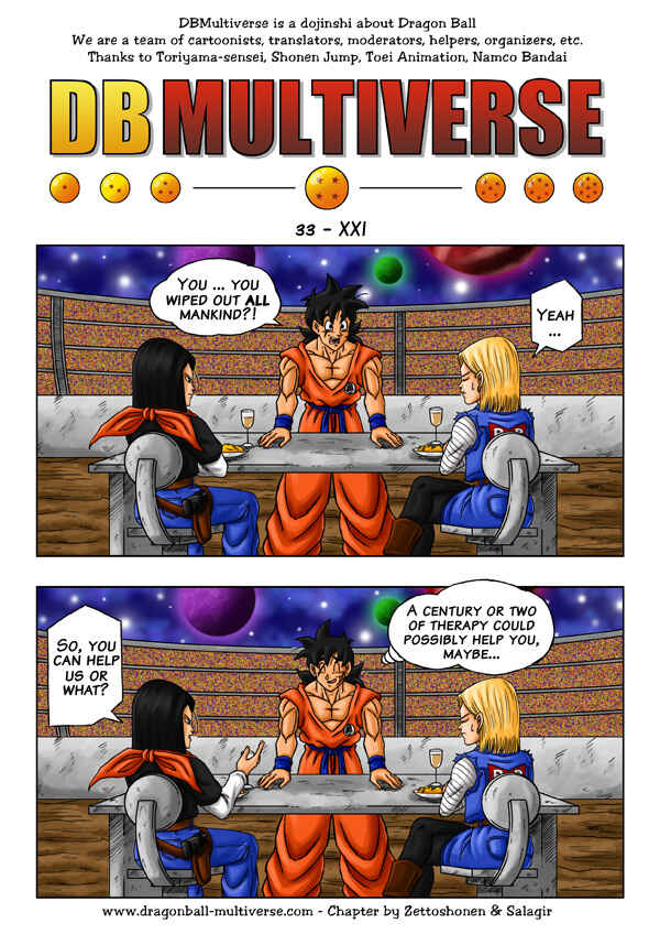 Dragon Ball Multiverse (Doujinshi) Chapter 33 - Page 1