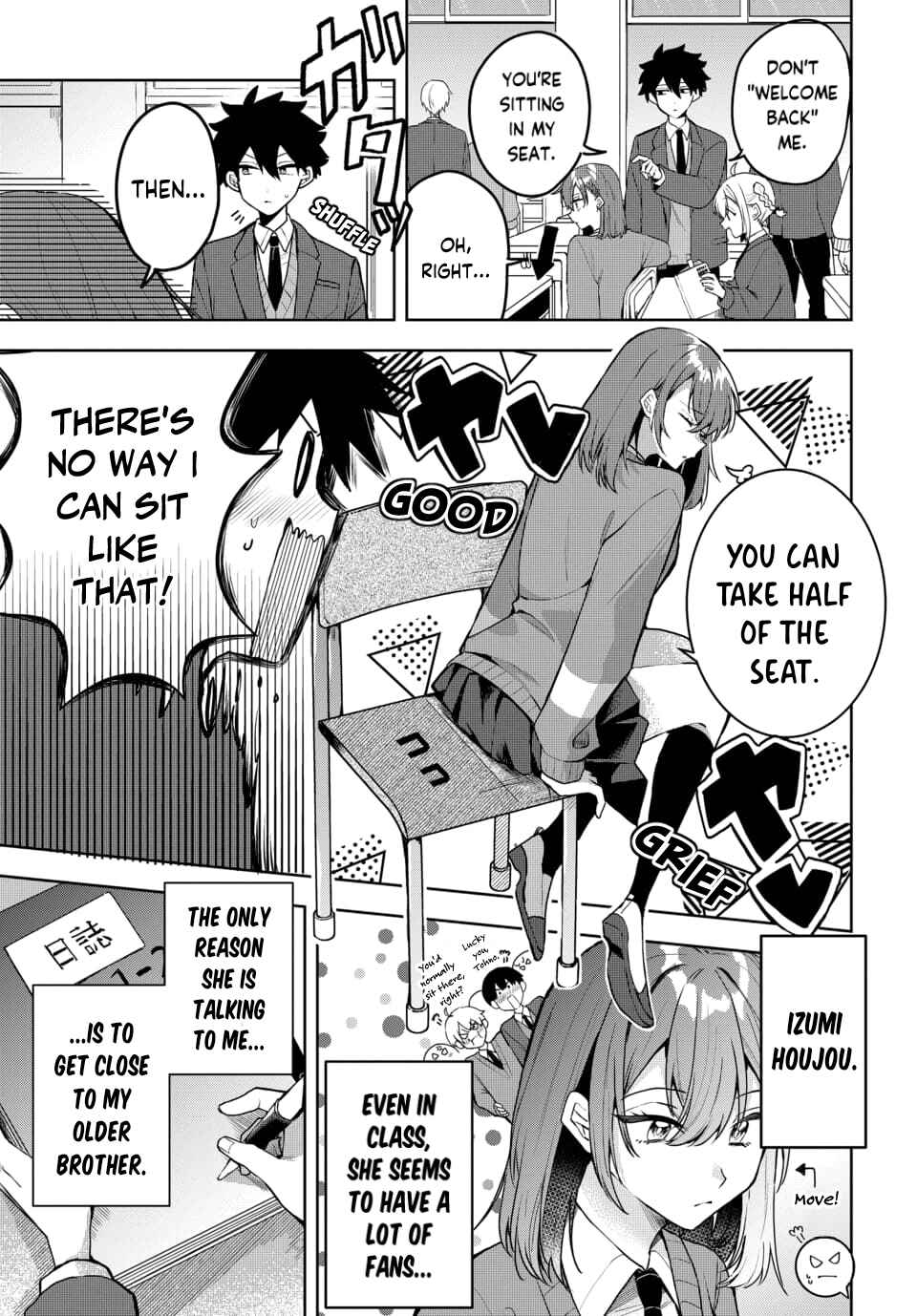 Osoraku Kanojo wa Ore no Aniki wo Neratteru Chapter 2 - Page 4