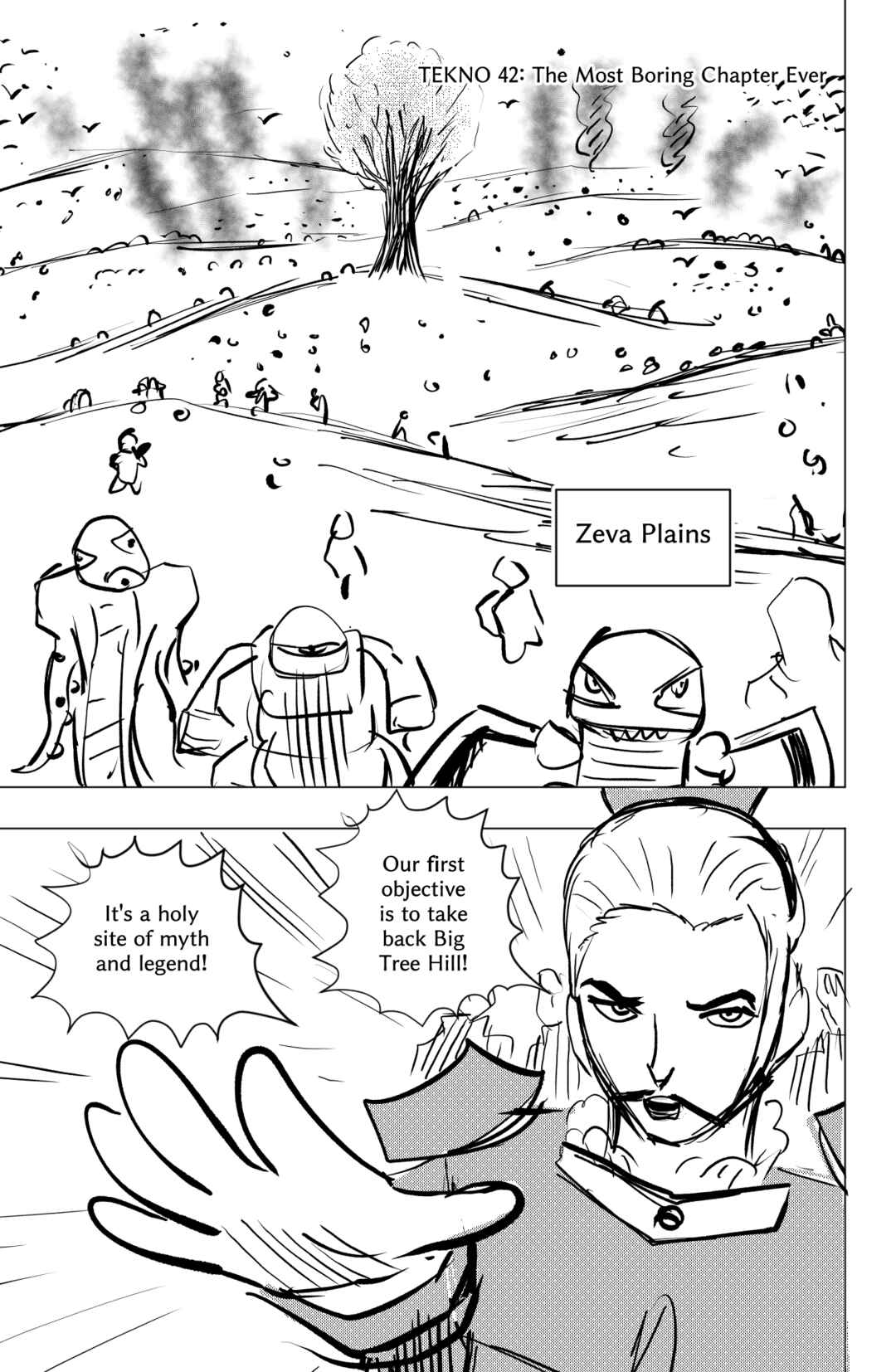 TEKNO: Sci-Fi Shonen Manga! Chapter 42 - Page 1