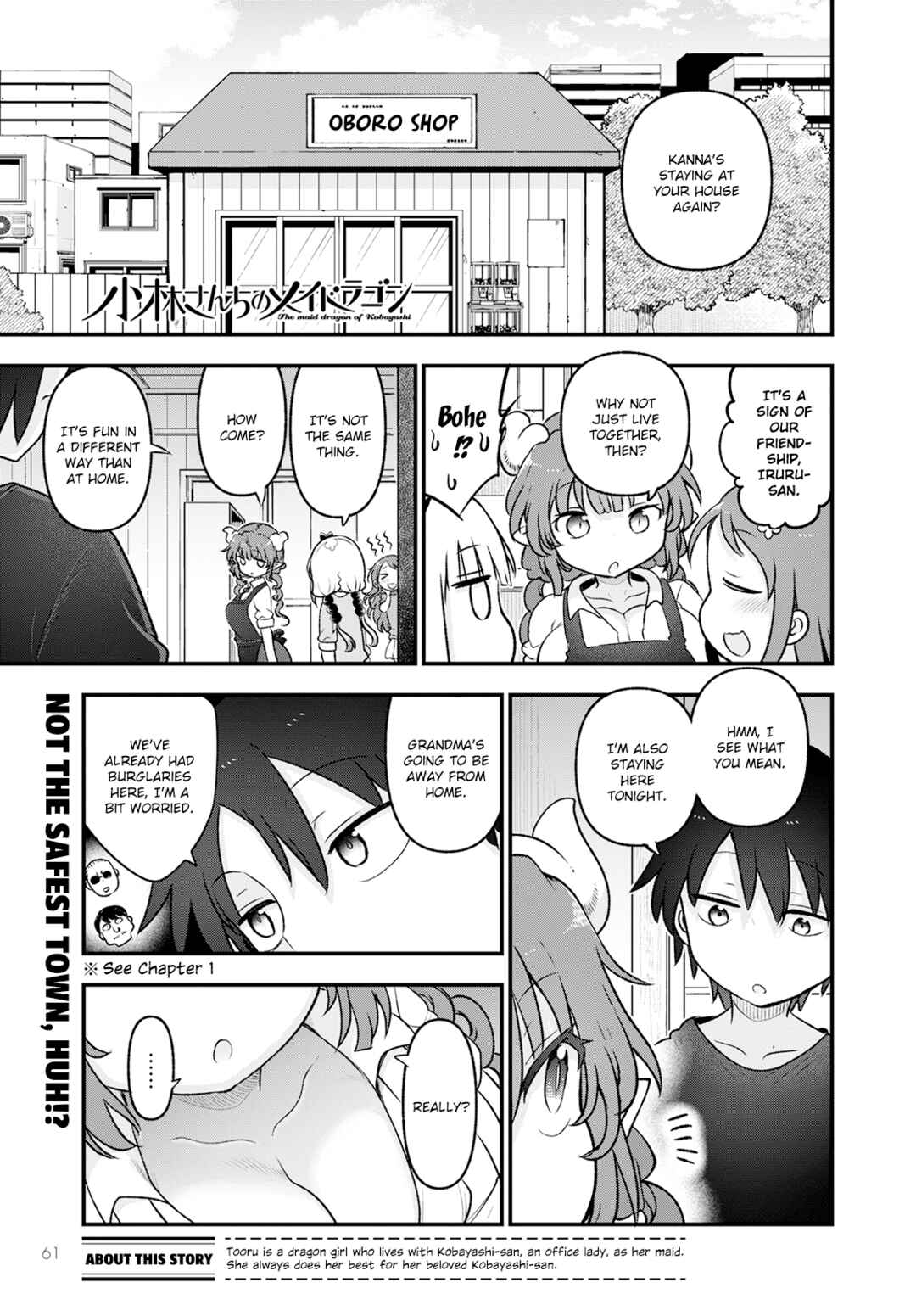 Kobayashi-san Chi no Maid Dragon Chapter 130 - Page 1