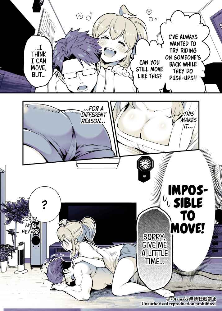 Osananajimi ga Hisabisa ni Saikai Shitara Otagai Kyonyuu ni Natteta Chapter 55 - Page 4