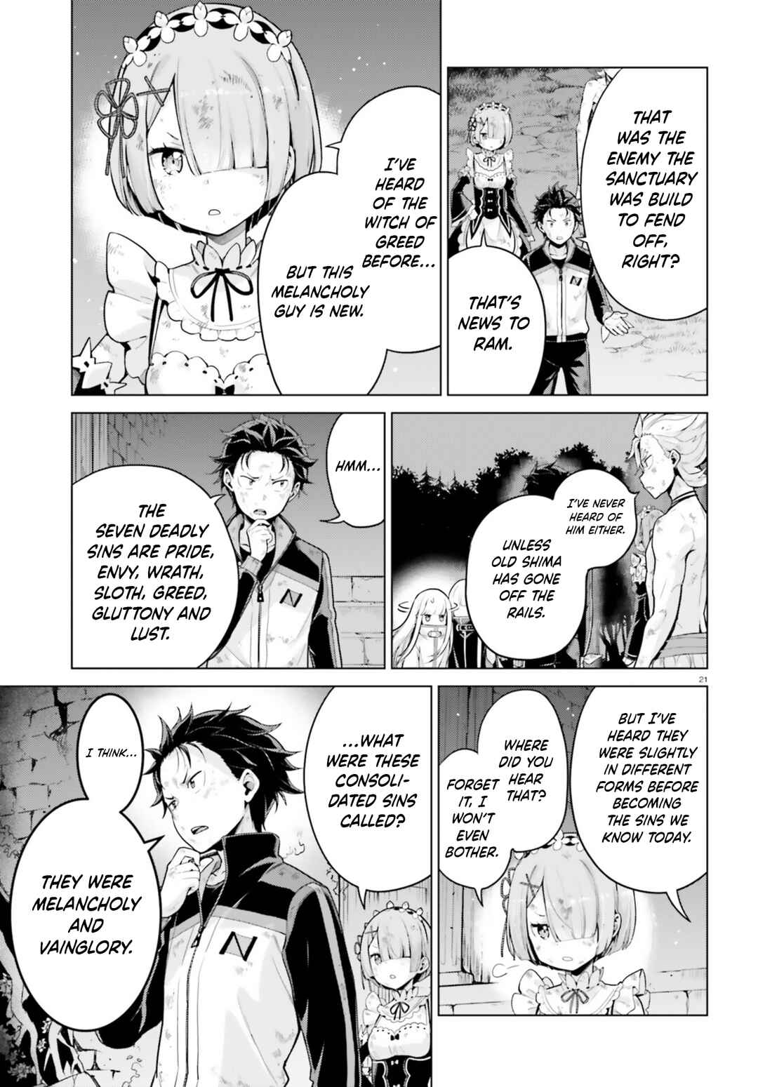 Re:Zero kara Hajimeru Isekai Seikatsu: Dai 4-shou—Seiiki to Gouyoku no Majo Chapter 56 - Page 21