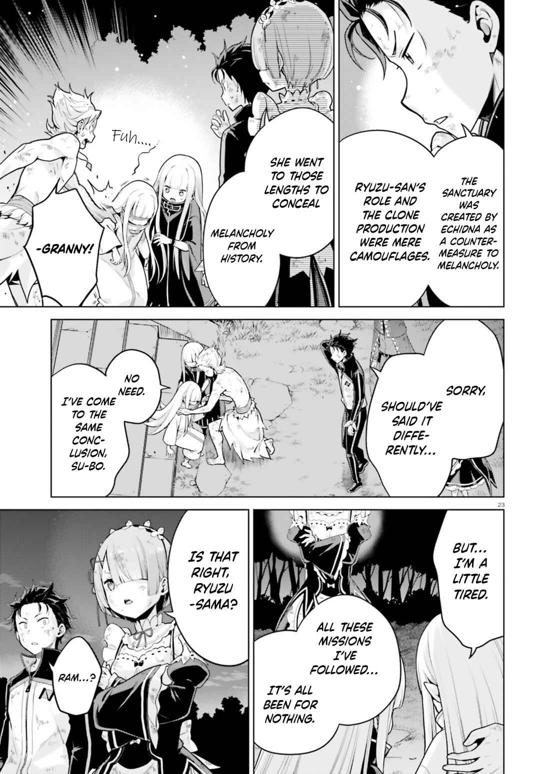 Re:Zero kara Hajimeru Isekai Seikatsu: Dai 4-shou—Seiiki to Gouyoku no Majo Chapter 56 - Page 23