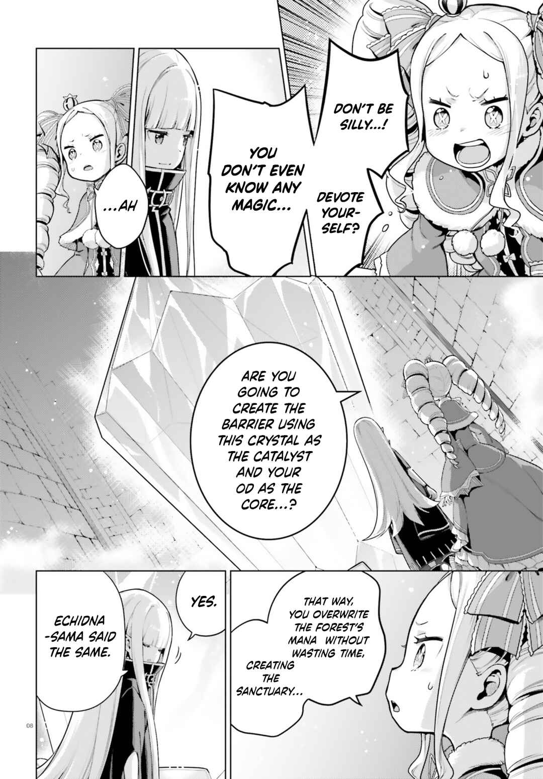 Re:Zero kara Hajimeru Isekai Seikatsu: Dai 4-shou—Seiiki to Gouyoku no Majo Chapter 56 - Page 8