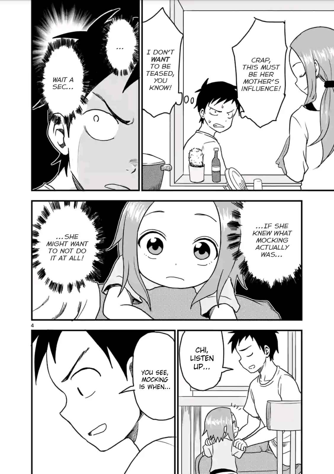 Karakai Jouzu no (Moto) Takagi-san Chapter 15 - Page 4