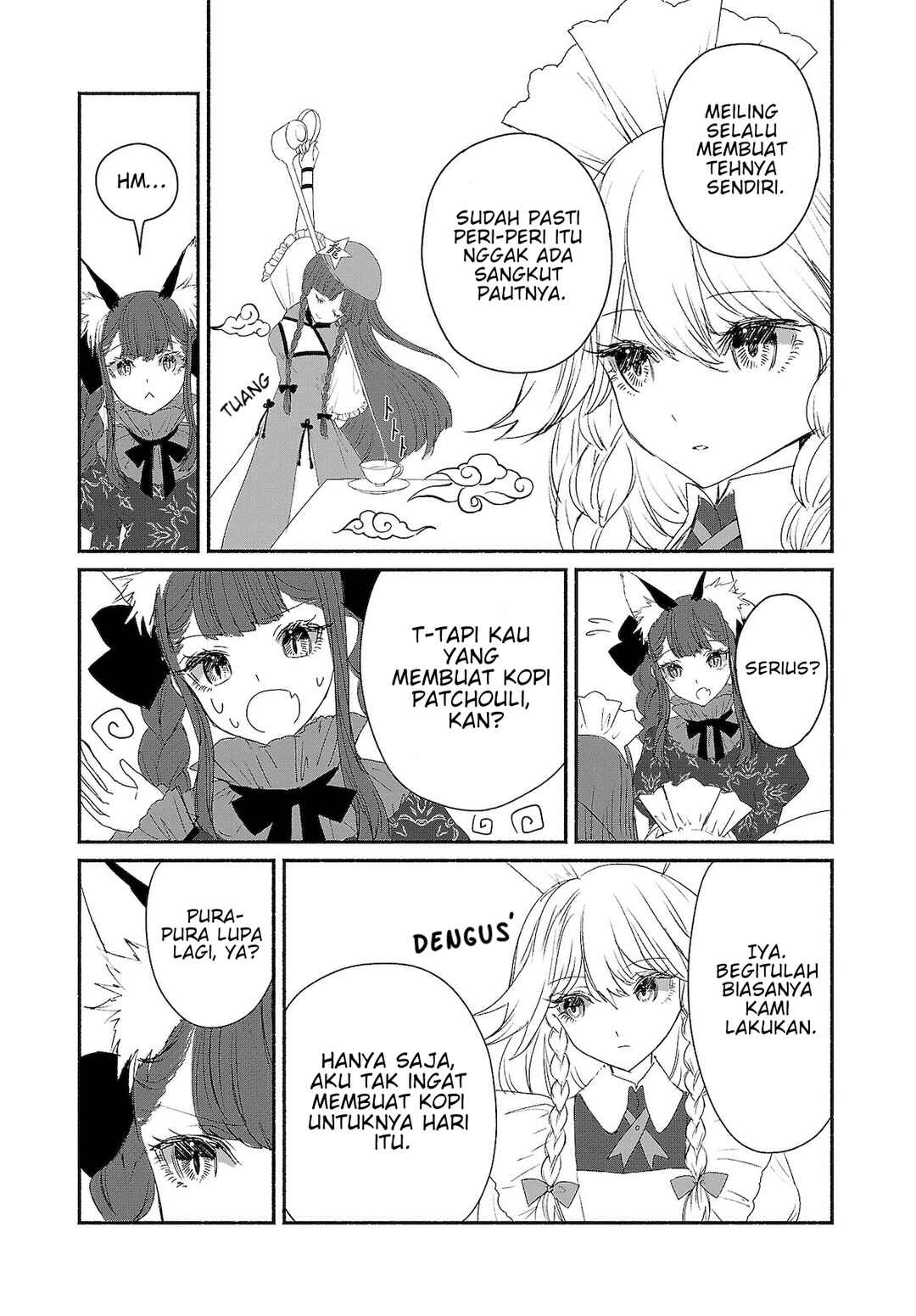 Touhou Chireikiden: Hansoku Tantei Satori Chapter 4 - Page 10