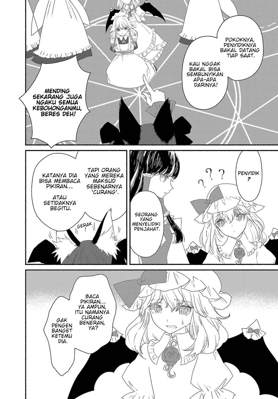 Touhou Chireikiden: Hansoku Tantei Satori Chapter 4 - Page 11