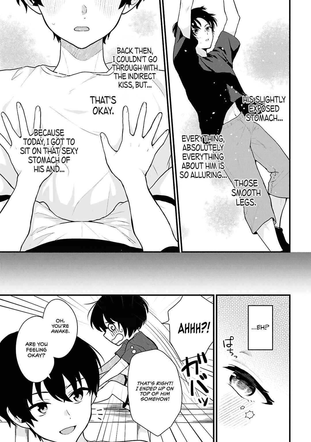 Danjo-hi 1:5 no Sekai demo Futsuu ni Ikirareru to Omotta? ~Gekiomoi Kanjou na Kanojo-tachi ga Mujikaku Danshi ni Honrou Saretara~ Chapter 3 - Page 37