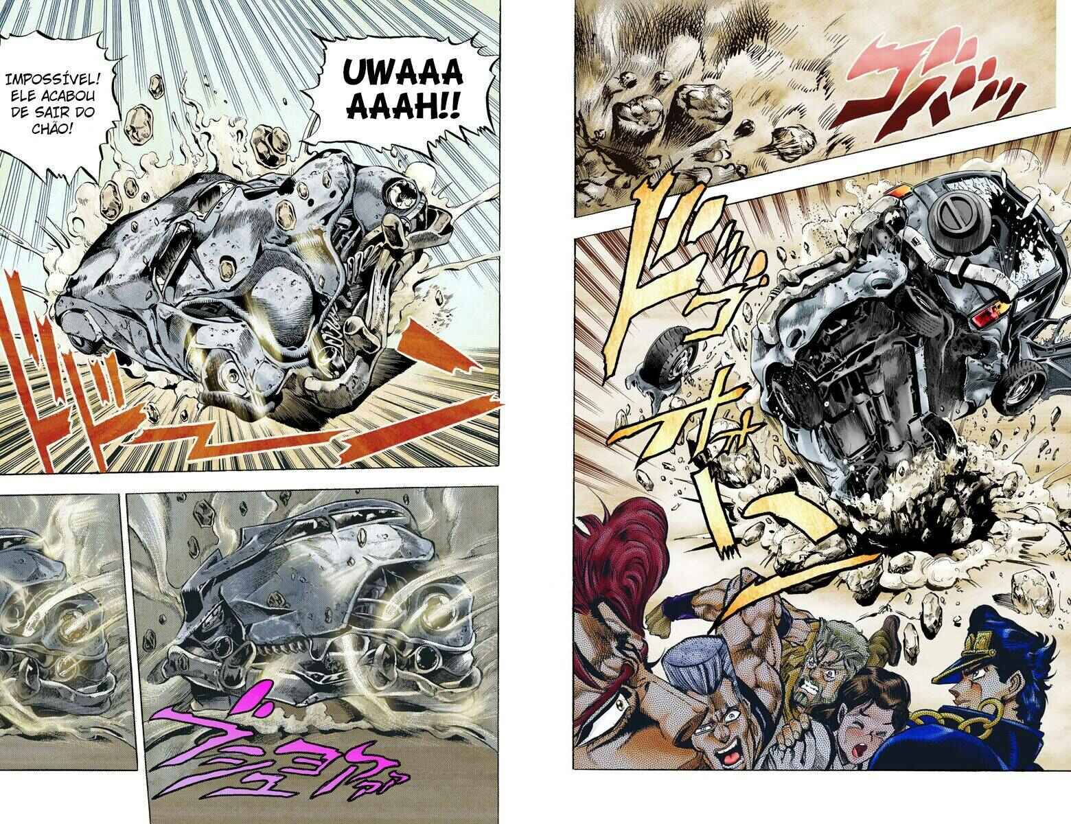 JoJo no Kimyou na Bouken: Part 3 - Stardust Crusaders Color-ban Chapter 39 - Page 8
