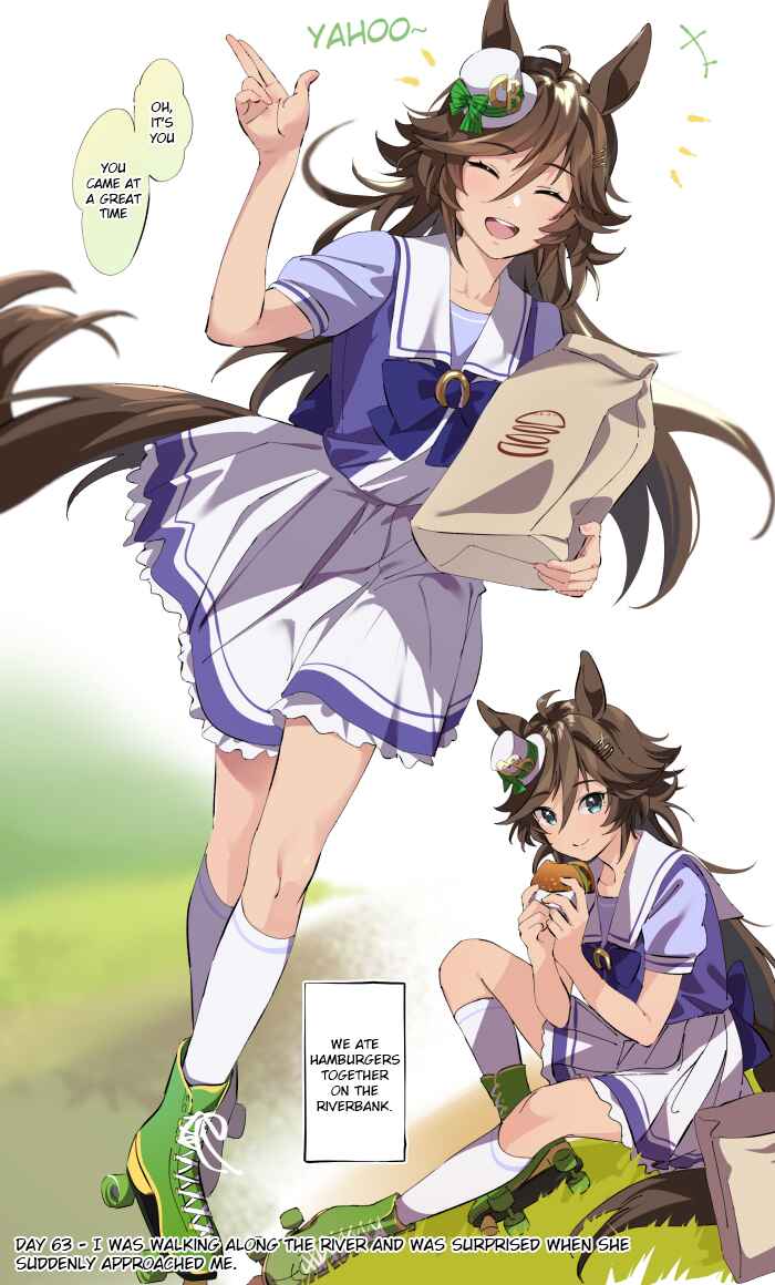Uma Musume Pretty Derby - 100 nichigo Cb no tantō ni naru tore-na- Chapter 63 - Page 1