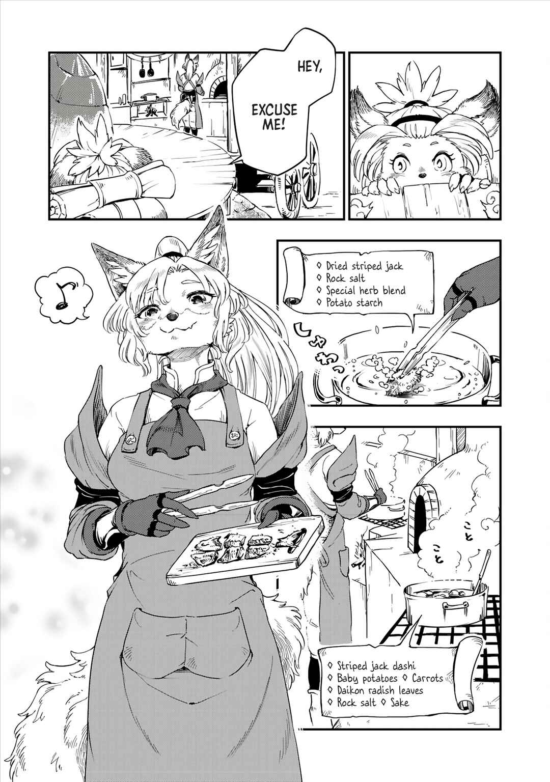 Batsuichi Kitsune to Tabi Gohan Chapter 0 - Page 6