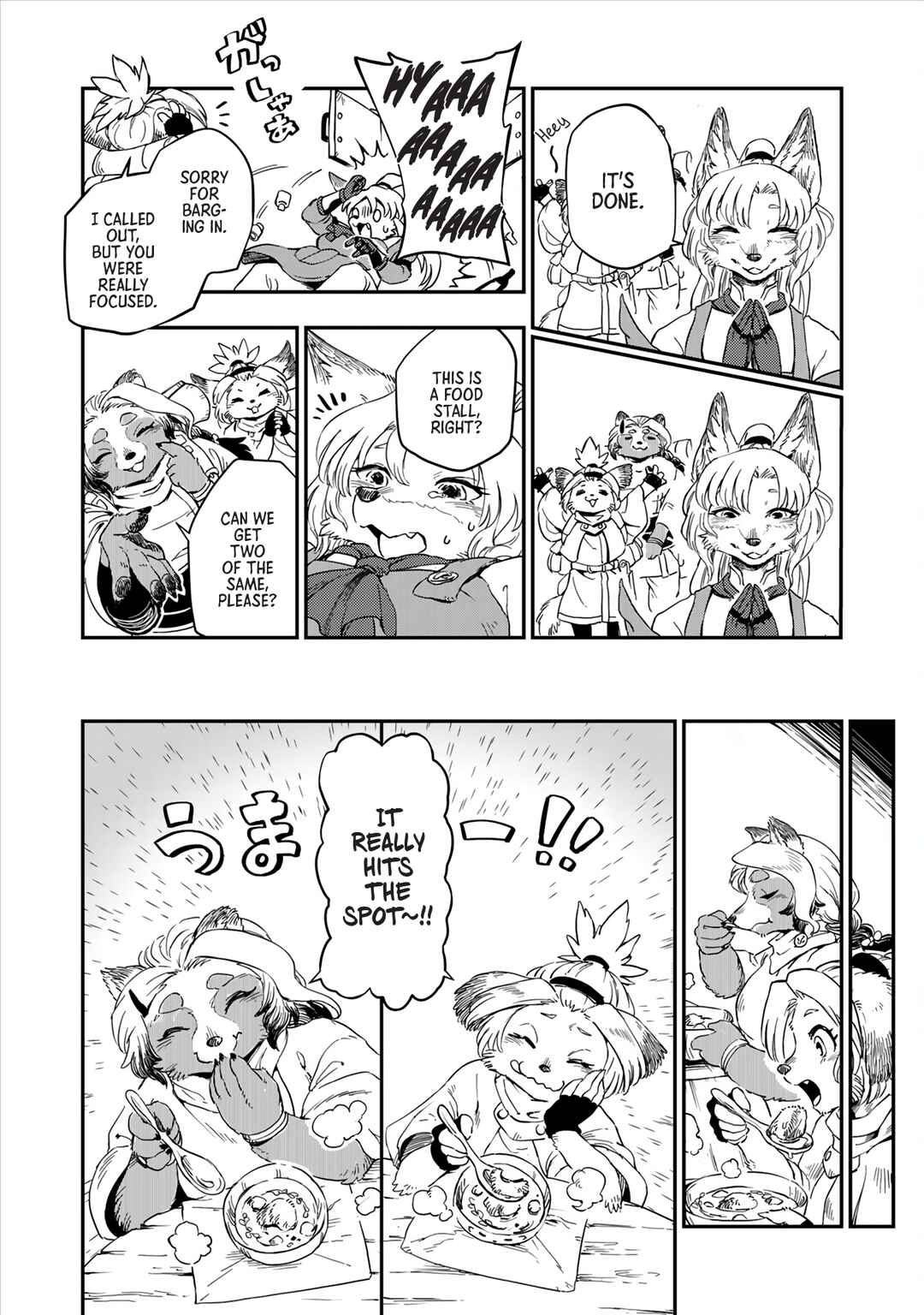Batsuichi Kitsune to Tabi Gohan Chapter 0 - Page 8