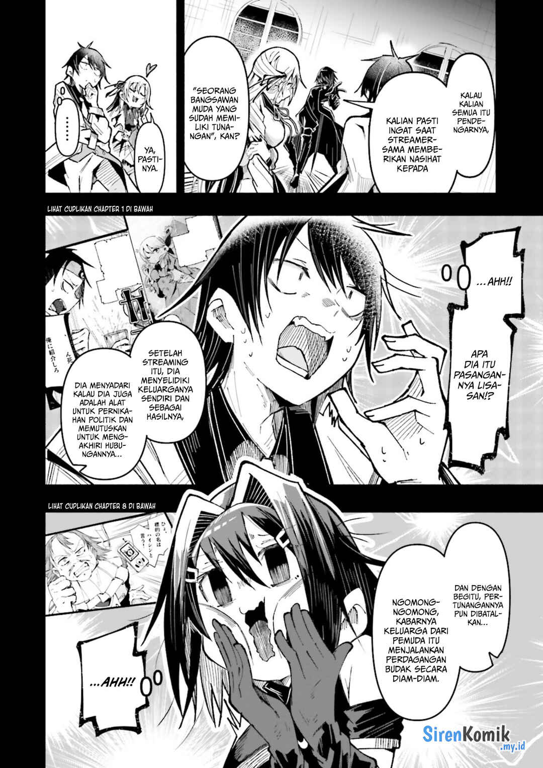 Isekai de Haishin Katsudou wo Shitara Tairyou no Yandere Shinja wo Umidashite Shimatta Ken Chapter 35 - Page 8