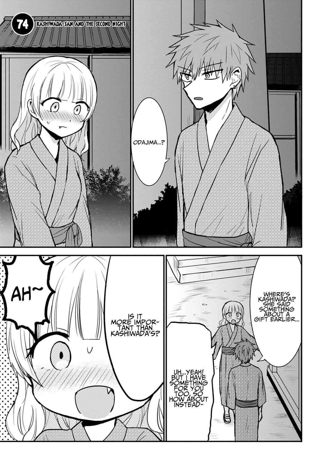 Kao ni Denai Kashiwada-san to Kao ni Deru Oota-kun Chapter 74 - Page 2