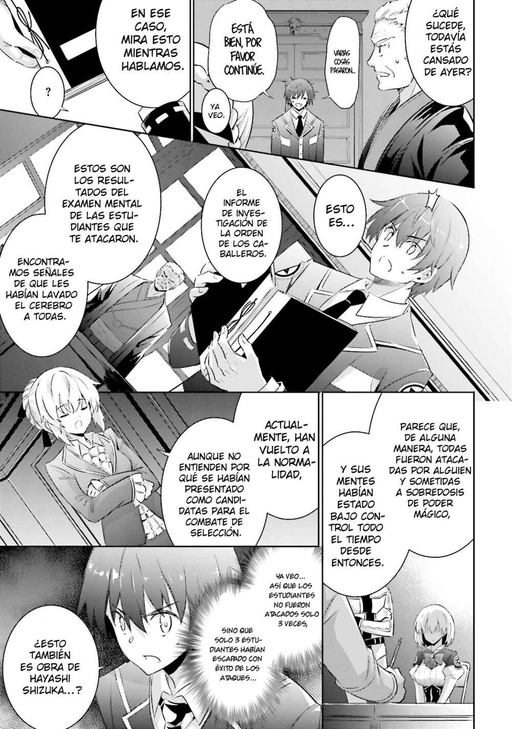 Magika no Kenshi to Shoukan Maou Chapter 53 - Page 18