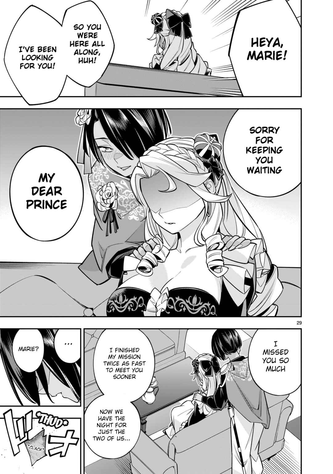 Shinimodori Oujo wa Ikinobiru tame ni Yuri Harem o Tsukuru koto ni shita Chapter 5 - Page 28