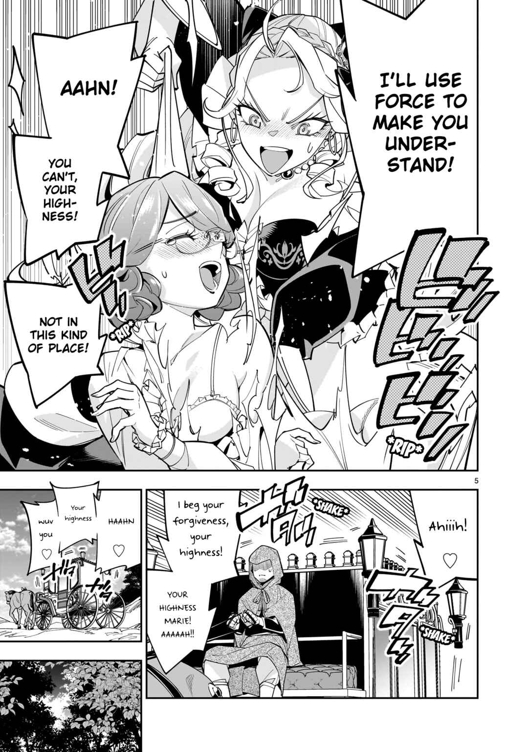 Shinimodori Oujo wa Ikinobiru tame ni Yuri Harem o Tsukuru koto ni shita Chapter 5 - Page 5