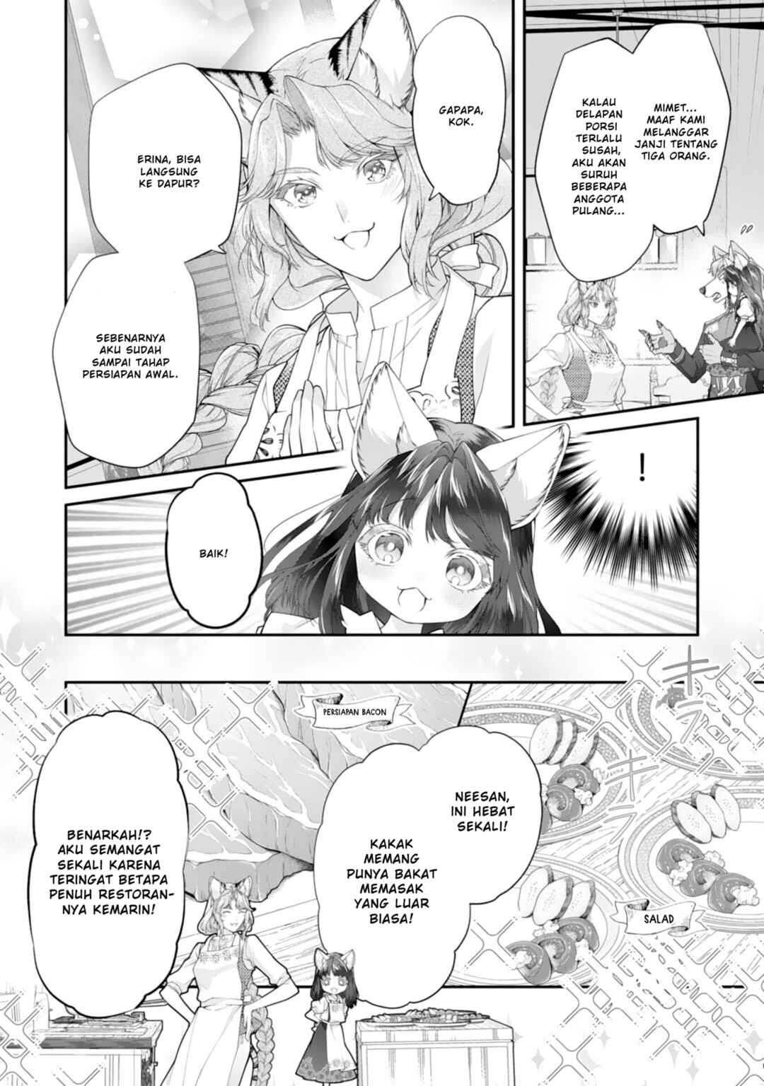 Neko Neko Youjo no Aijou Gohan ~Isekai de Mofumofu-tachi ni Ryouri wo Tsukurimasu!~ Chapter 6 - Page 13