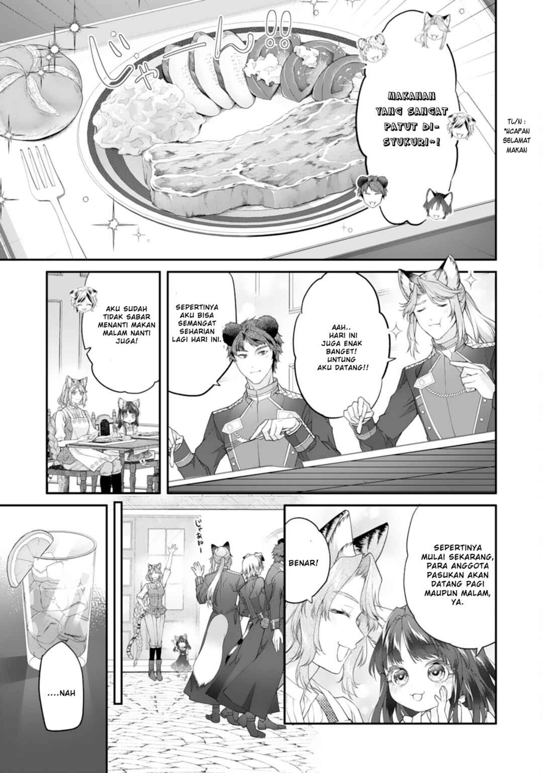 Neko Neko Youjo no Aijou Gohan ~Isekai de Mofumofu-tachi ni Ryouri wo Tsukurimasu!~ Chapter 6 - Page 16