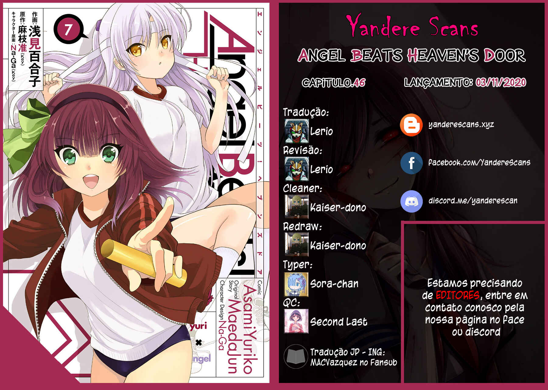 Angel Beats! - Heaven's Door Chapter 46 - Page 1