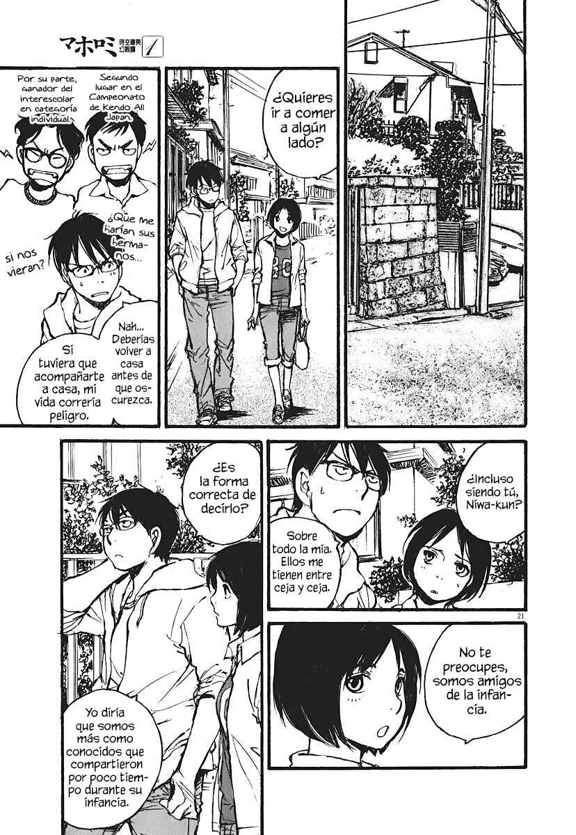 Mahoromi - Jikuu Kenchiku Genshitan Chapter 3 - Page 21