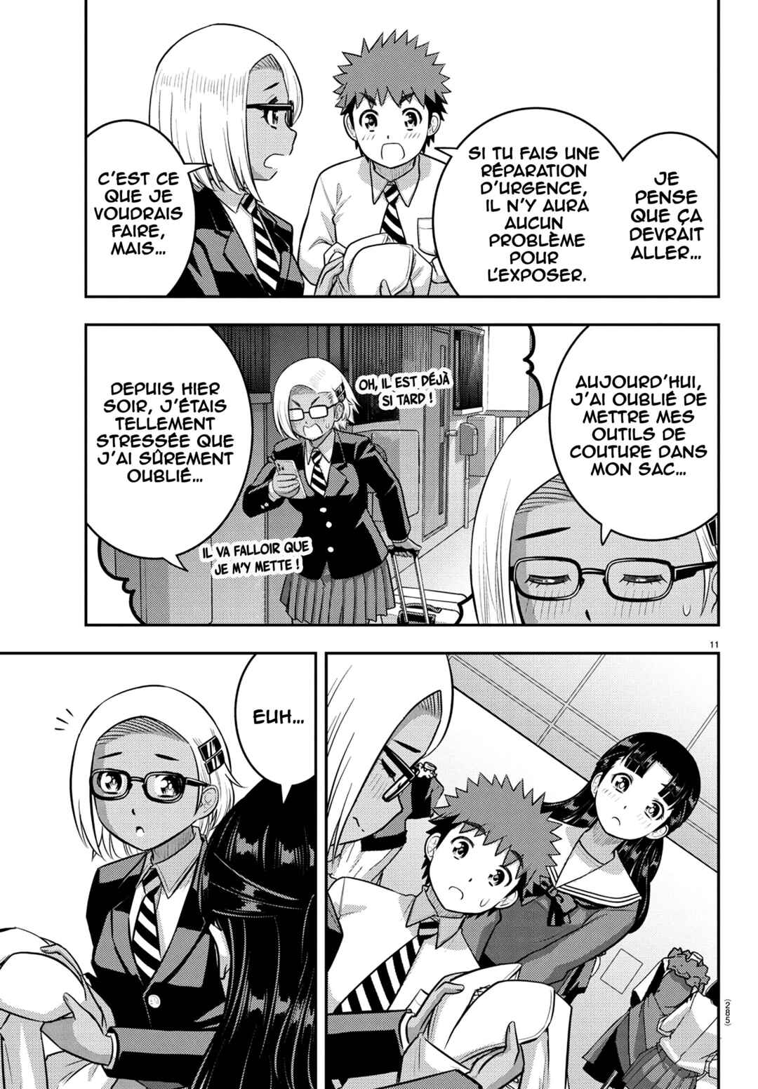 Yankee JK Kuzuhana-chan Chapter 244 - Page 12