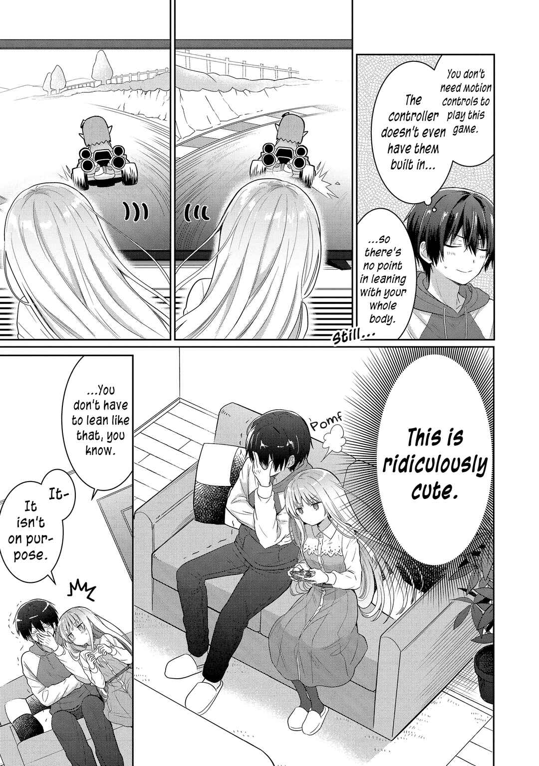 Otonari no Tenshi-sama ni Itsunomanika Dame Ningen ni Sareteita Ken Chapter 12.2 - Page 3