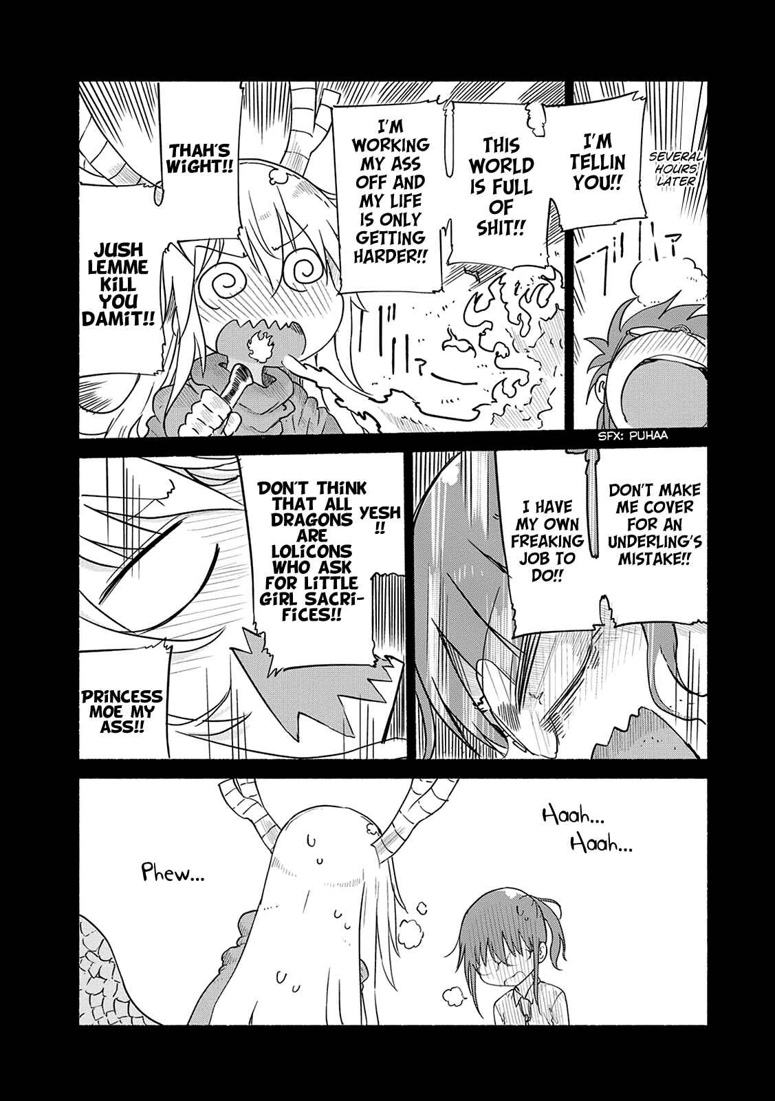 Kobayashi-san Chi no Maid Dragon Chapter 32 - Page 8