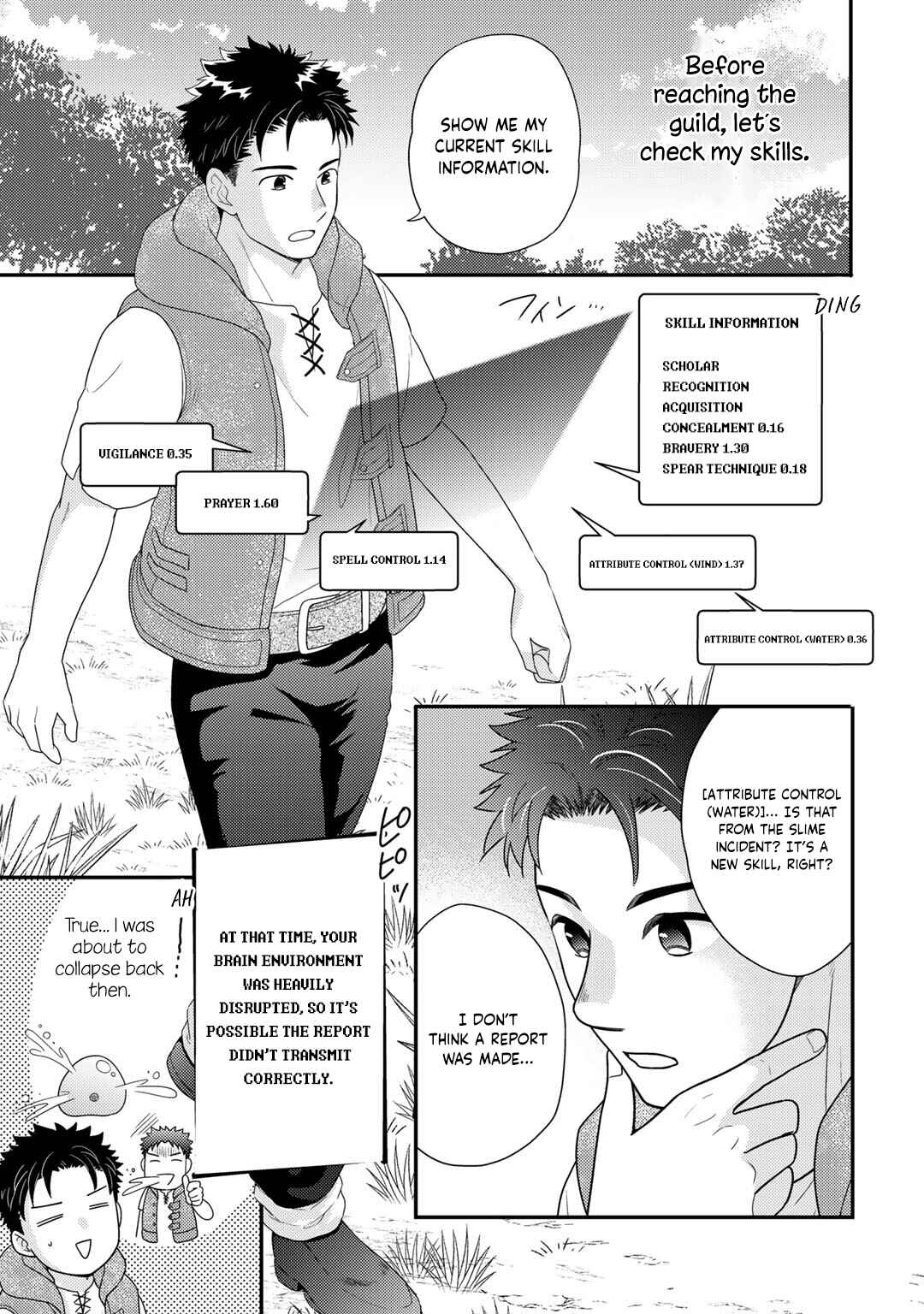 Isekai ni Kita Mitai dakedo Dou Sureba Yoi no Darou: Shachiku SE no My Pace Boukenki Chapter 9 - Page 12